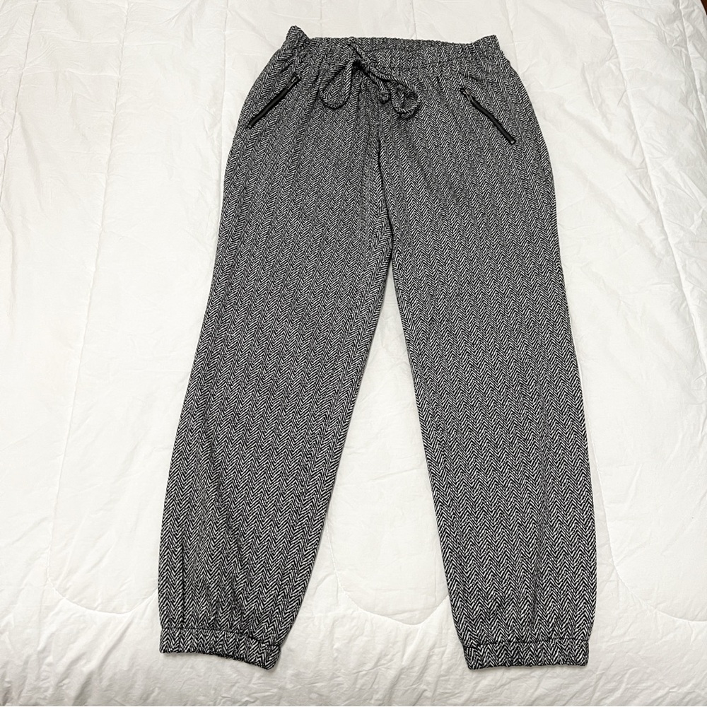Black and White Pants